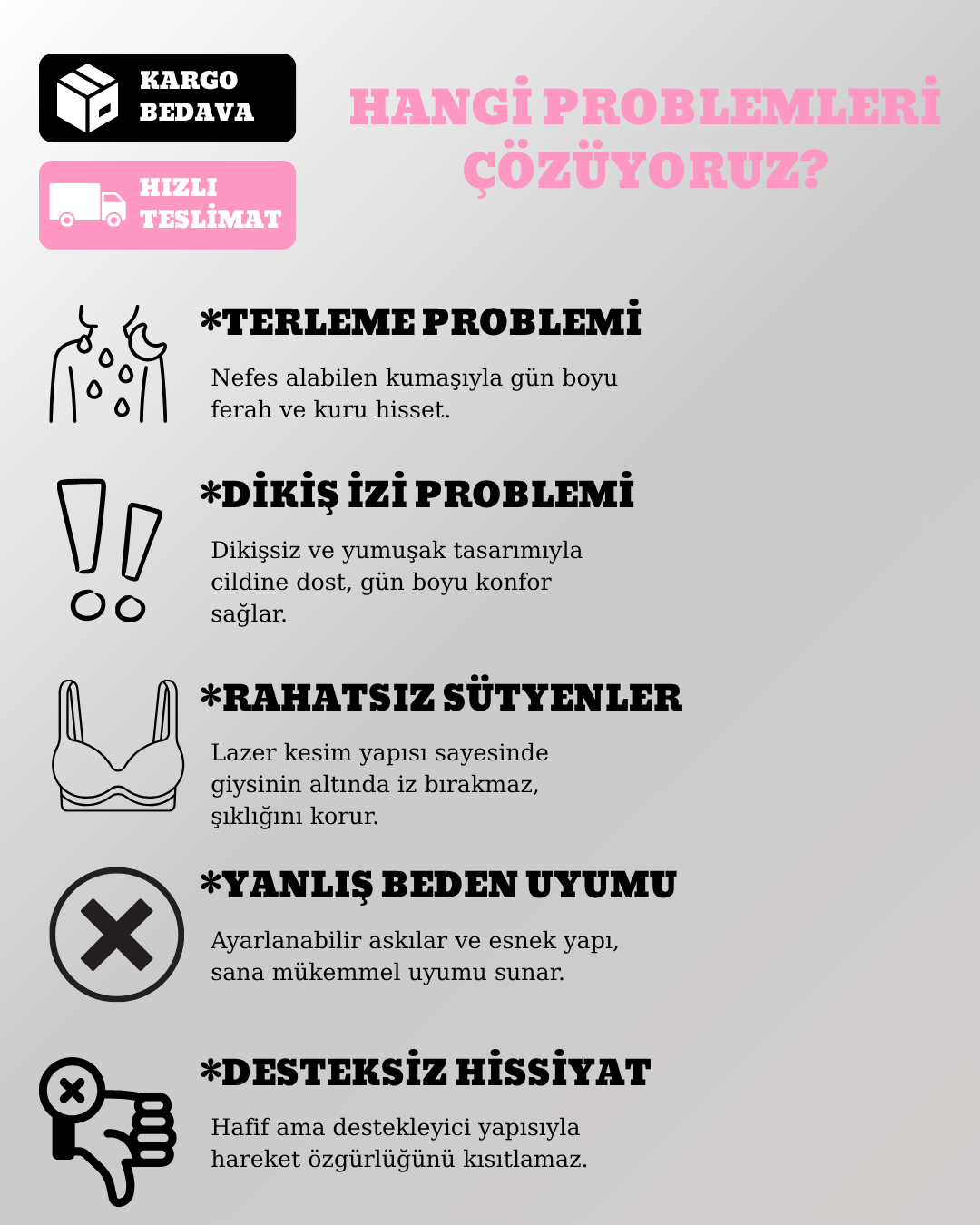 Velmessa™ Düğmeli Rahat ve Destekleyici Dantel Sütyen