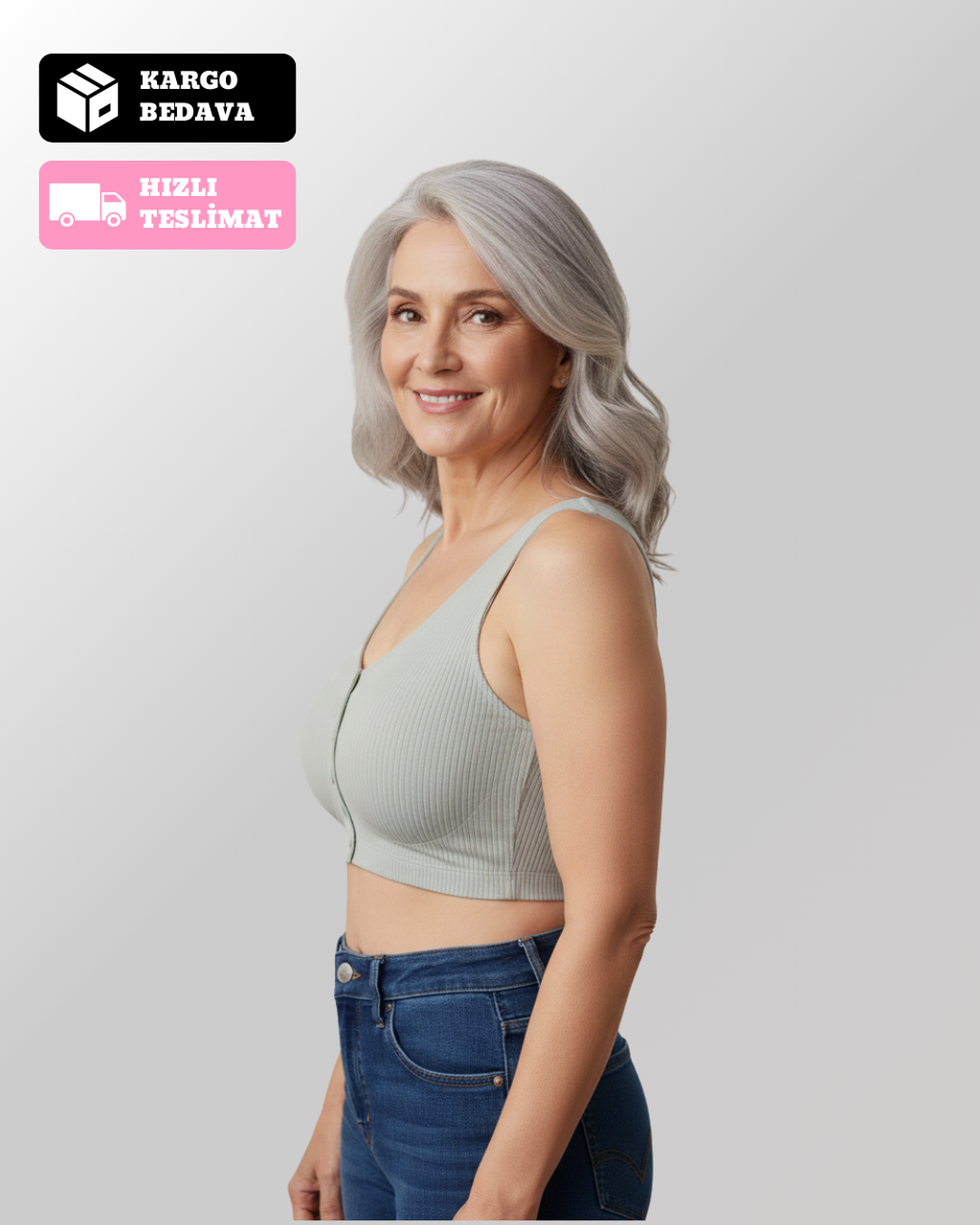 Velmessa™ Pure Form Önden Kapamalı Destekleyici Sütyen